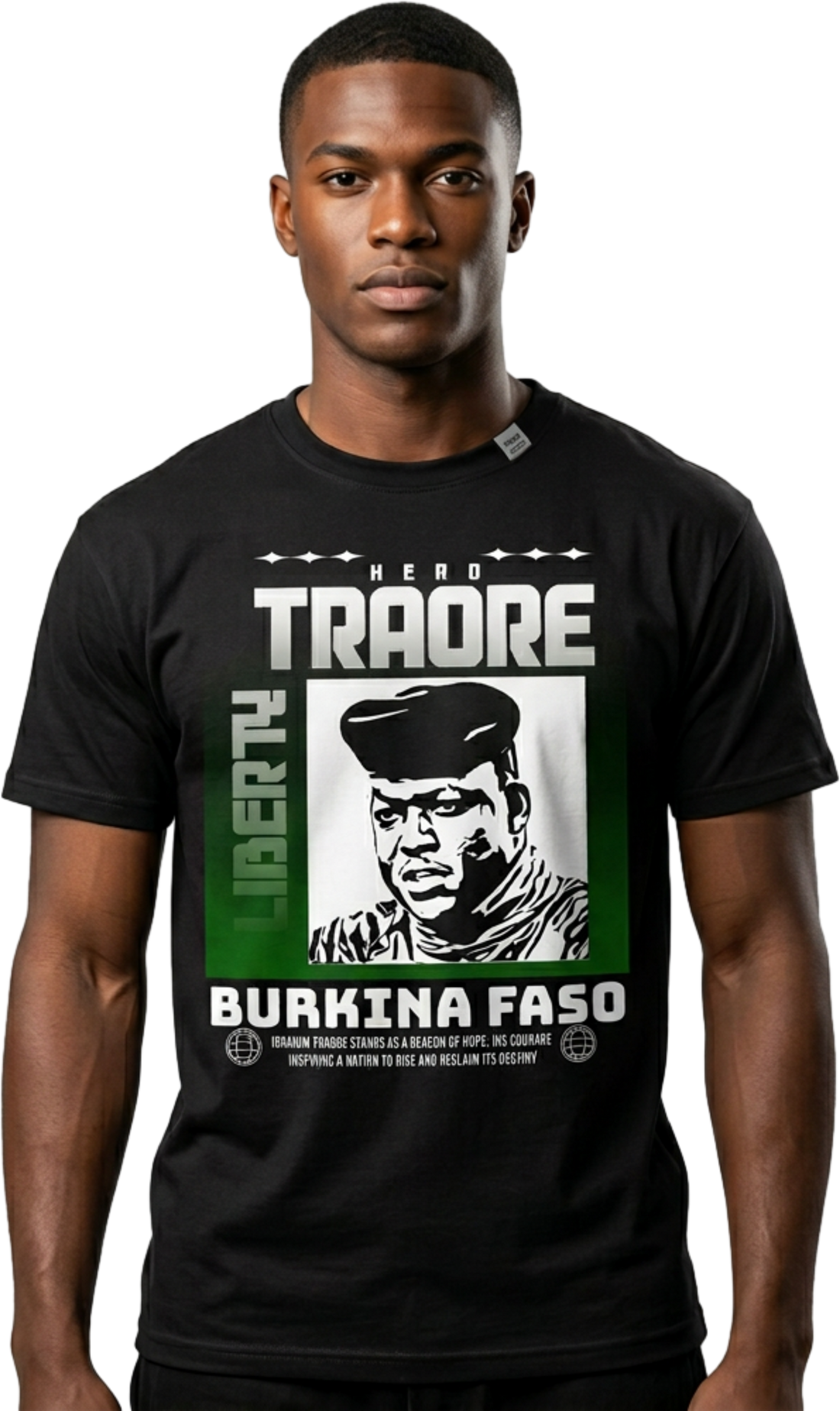 Honoring African Leadership | Traoré-Inspired Streetwear