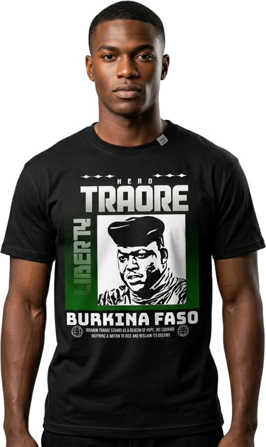 Honoring African Leadership | Traoré-Inspired Streetwear