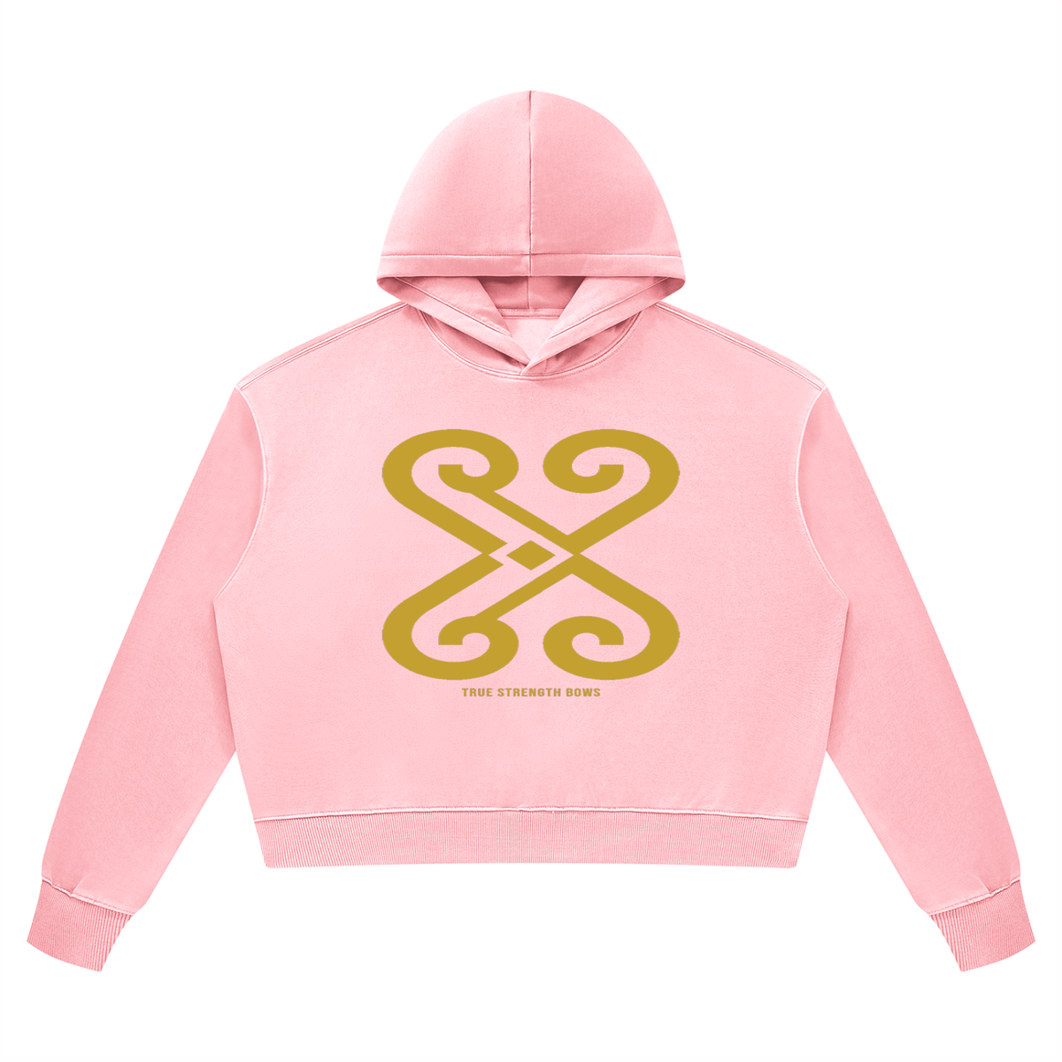 Dwennimmen Women’s Vintage Wash Heavyweight Hoodie — True Strength Bows