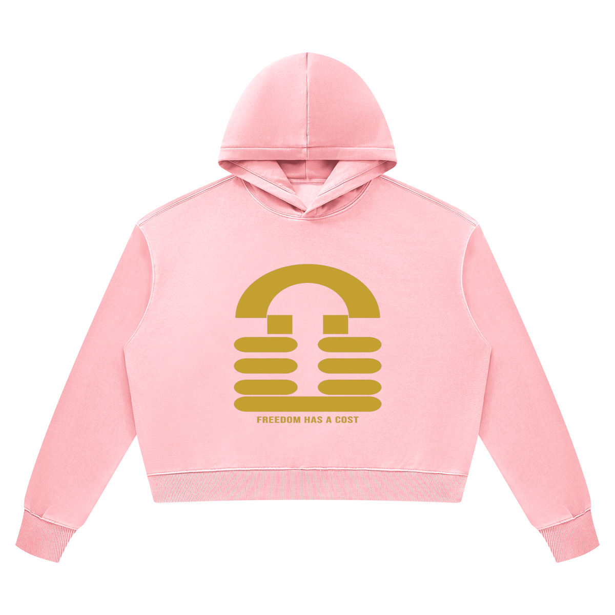 Fawohodie Women’s Vintage Wash Heavyweight Hoodie — Freedom Has a Cost