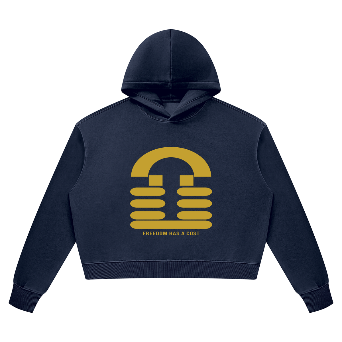 Fawohodie Women’s Vintage Wash Heavyweight Hoodie — Freedom Has a Cost