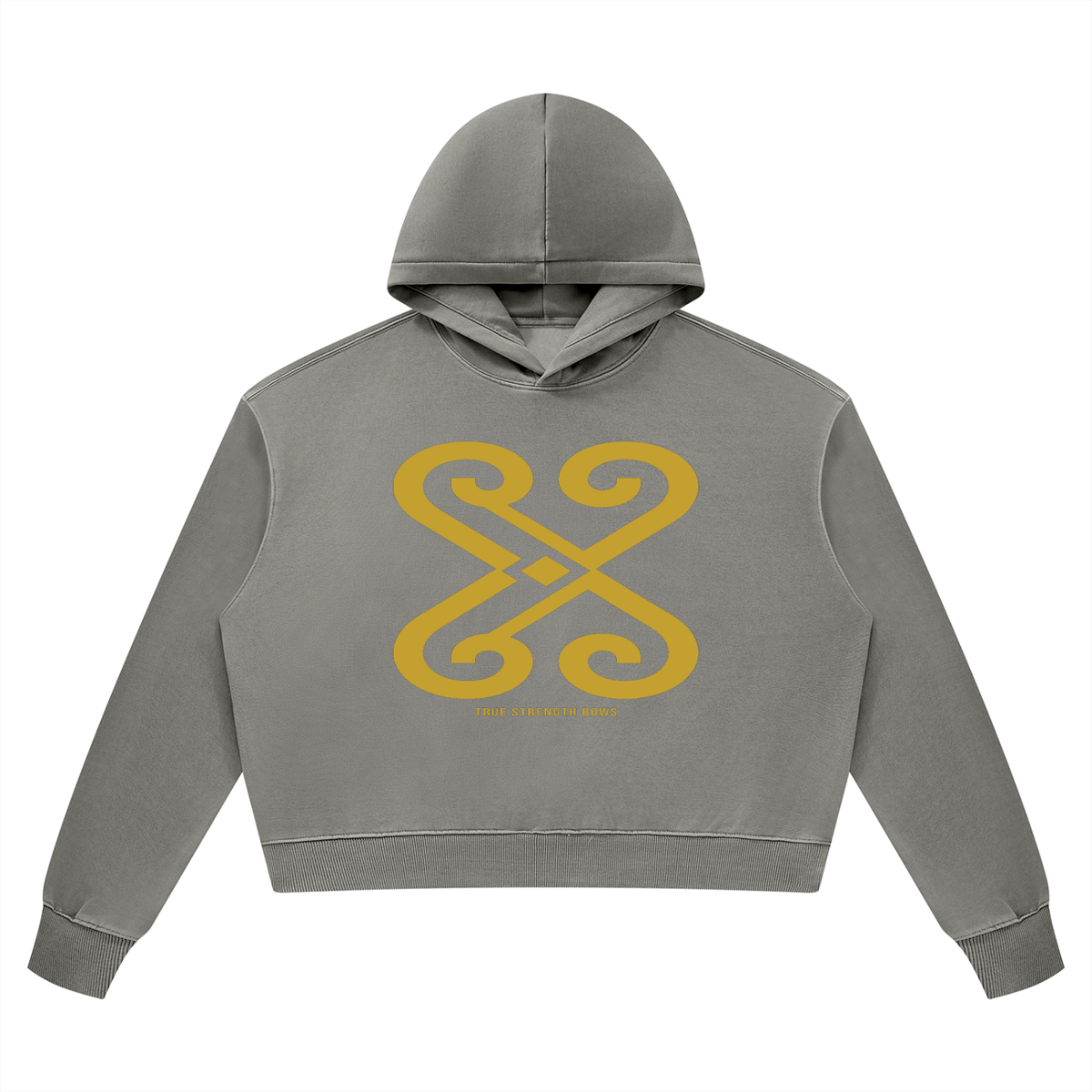 Dwennimmen Women’s Vintage Wash Heavyweight Hoodie — True Strength Bows