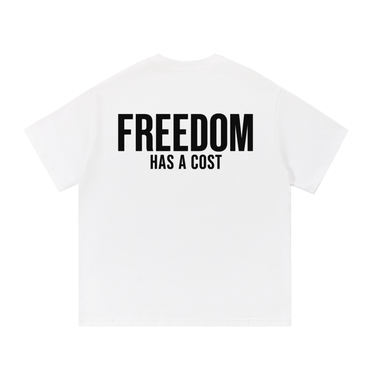 Freedom Has a Cost  Oversized T Shirt
